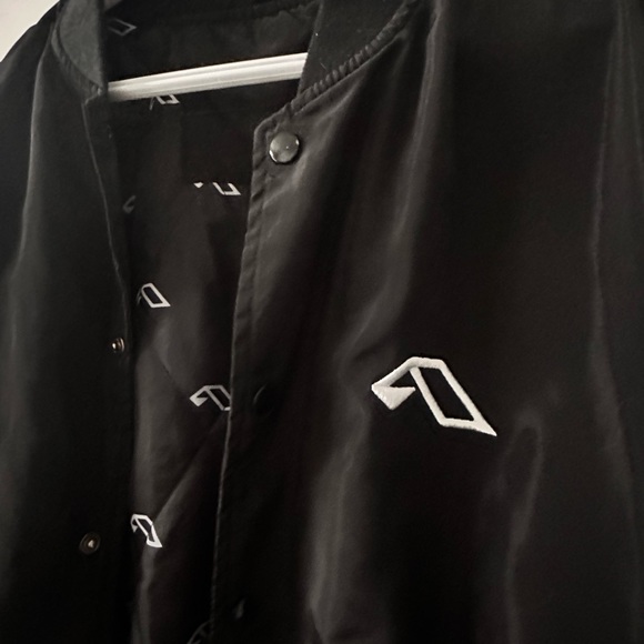 Vintage | Anjunabeats Black Bomber Jacket | Men’s Small - Picture 3 of 4